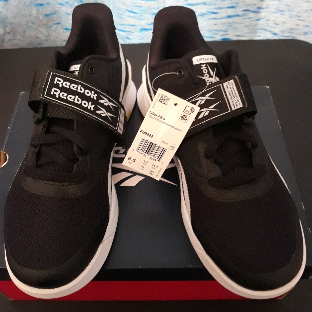 Reebok Lifter PR II Weightlifting Shoes FU9444- (Multiple Sizes)